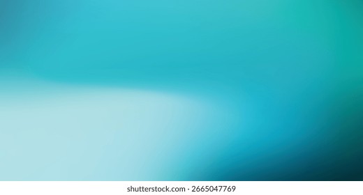 Fundo escuro abstrato azul escuro com onda clara. Fundo turquesa turquesa turquesa turquesa turquesa. Ilustração vetorial para seu design gráfico, banner, papel de parede ou cartaz
