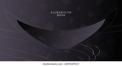  Abstractas tecnología oscura y fondo de elemento de oro
