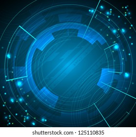 abstract dark technology business background