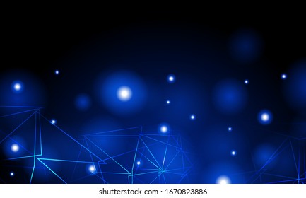 abstract dark technology concept design