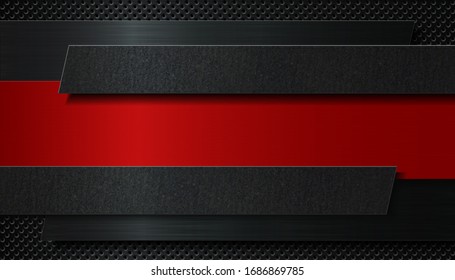 Abstract dark textured background with place for text. Vector illustration.