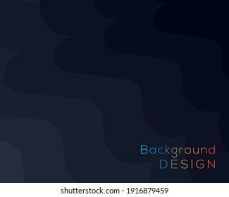 Abstract Dark tone background design