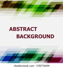 Abstract dark tone geometric overlapping design background, stock vector