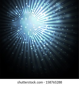 abstract dark vector background with sparkles