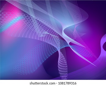 Abstract dark violet background for a modern presentation, vector illustration
