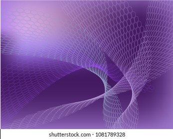 Abstract dark violet background for a modern presentation, vector illustration