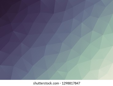 Abstract dark violet polygonal background of geometric shapes. Retro triangle background. Colorful mosaic pattern. Geometric background in Origami style with gradient.  Low poly background of triangle