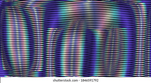 Abstract dark wavy linear background with rounded shapes and smooth line. Multi color texture for web background saver, mobile apps, business card, page, image of blog, books, site.