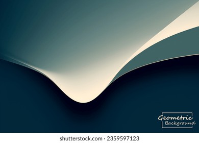 Abstract dark white geometric background. Dynamic shapes composition. Vector illustration.