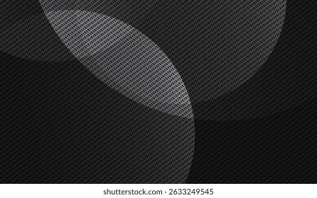 Abstract Dark Woven Texture with Subtle Light and Shadow Patterns: Seamless Circular Design for Modern Backgrounds and Creative Projects Between Dark And Light