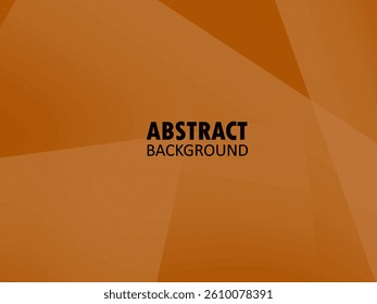 Abstract Dark Yellow Geometric Background with Modern Overlapping Shapes