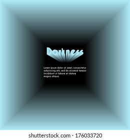 Abstract darkness background