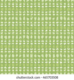 Abstract dashed brush strokes textured background. Seamless pattern.