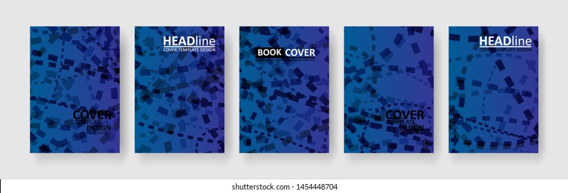 abstract dashed lines wave background with gradient color. Applicable for design cover, presentation, invitation, flyer, annual report, poster and business card, desing packaging - Vector