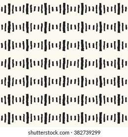 Abstract dashed striped motif. Seamless pattern.