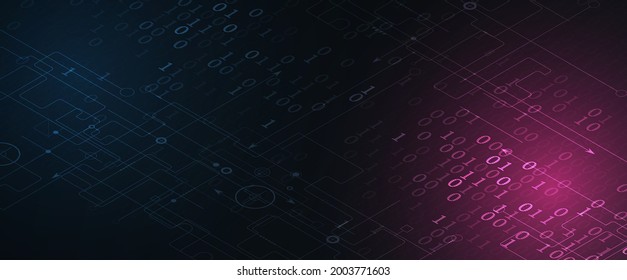 Abstract data background. Futuristic technology style. Elegant digital  background for business presentations.