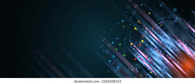 Abstract data background. Futuristic technology style. Elegant digital  background for business cyber presentations.