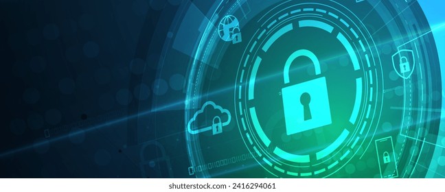 Fondo de datos abstractos. Estilo de tecnología futurista. Elegante entorno digital para presentaciones de ciberempresas. Arte vector.