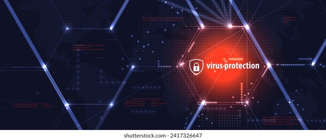Abstract data background. Futuristic technology style. Elegant digital  background for business cyber presentations.Vector Art.