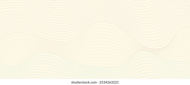 Abstract data data wavy background. Parametric wave. Abstract background. Graphic backdrop. Curved surface. Transparent material. Digital lines. Vector Illustration
