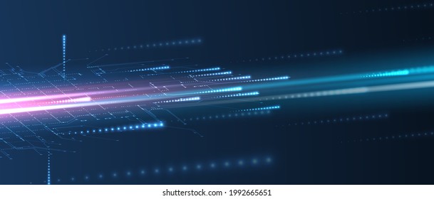 Abstract databackground. Futuristic technology style. Elegant background for business tech presentations.