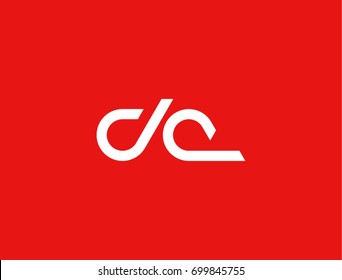 Abstract DC initials. Suitable For Infographics , Company Logo, Print, Digital, Icon, Apps, print T-Shirts and Other Marketing Material Purpose