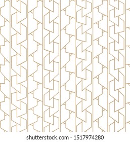 Abstract deco art stripes pattern background print.