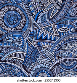Abstract deco vector tribal ethnic background