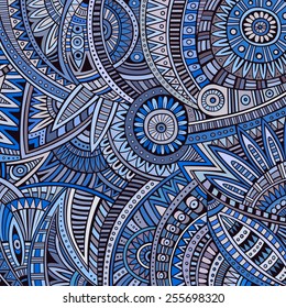 Abstract deco vector tribal ethnic background