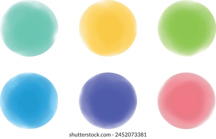 an abstract decoration background sprayed circles