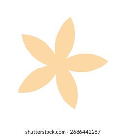 Abstract Decoration Flower Boho Template Illustration Vector