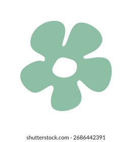 Abstract Decoration Flower Boho Template Illustration Vector