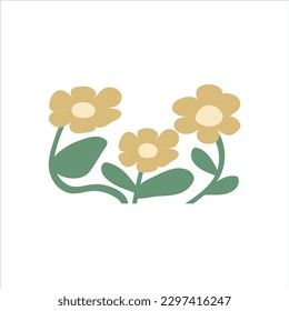 Abstract Decoration Flower Vector Design
