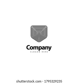 Abstract decoration logo design template for business company and corporate