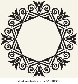abstract decoration, vector design elements