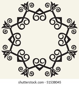 abstract decoration, vector design elements
