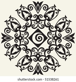 abstract decoration, vector design elements