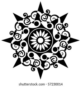 abstract decoration, vector design elements