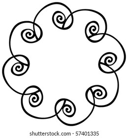 abstract decoration, vector design elements