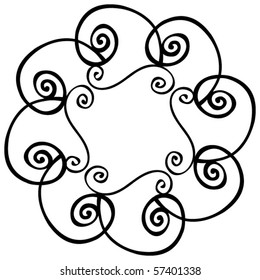 abstract decoration, vector design elements