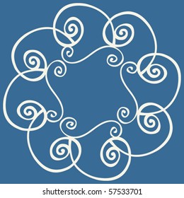 abstract decoration, vector design elements