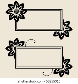abstract decoration, vector design elements