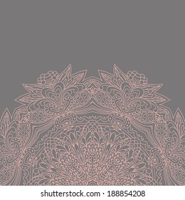 Abstract decoration. Vector illustration. 