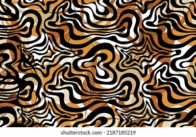 Abstract decorative animal skin pattern. Vector Illustration.