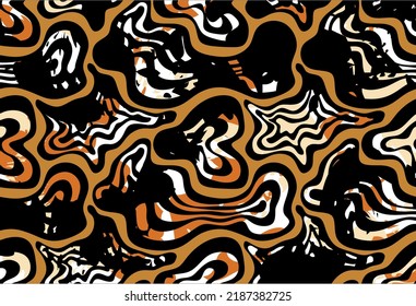 Abstract decorative animal skin pattern. Vector Illustration.