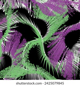 Abstract decorative artistic pattern. Vector Illustration.