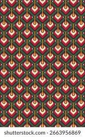 Projeto decorativo abstrato do padrão do pano de fundo