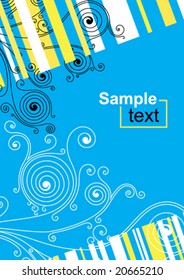 Abstract, decorative background