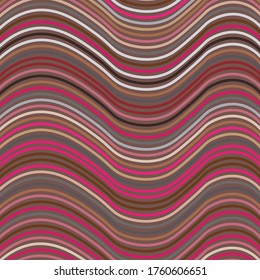 Abstract decorative background with colorful lines. The ornament. Square background can be used for  textile, fabric, pillow, shawl and tile. Vector.