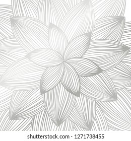 Abstract decorative background flower petals. Vector